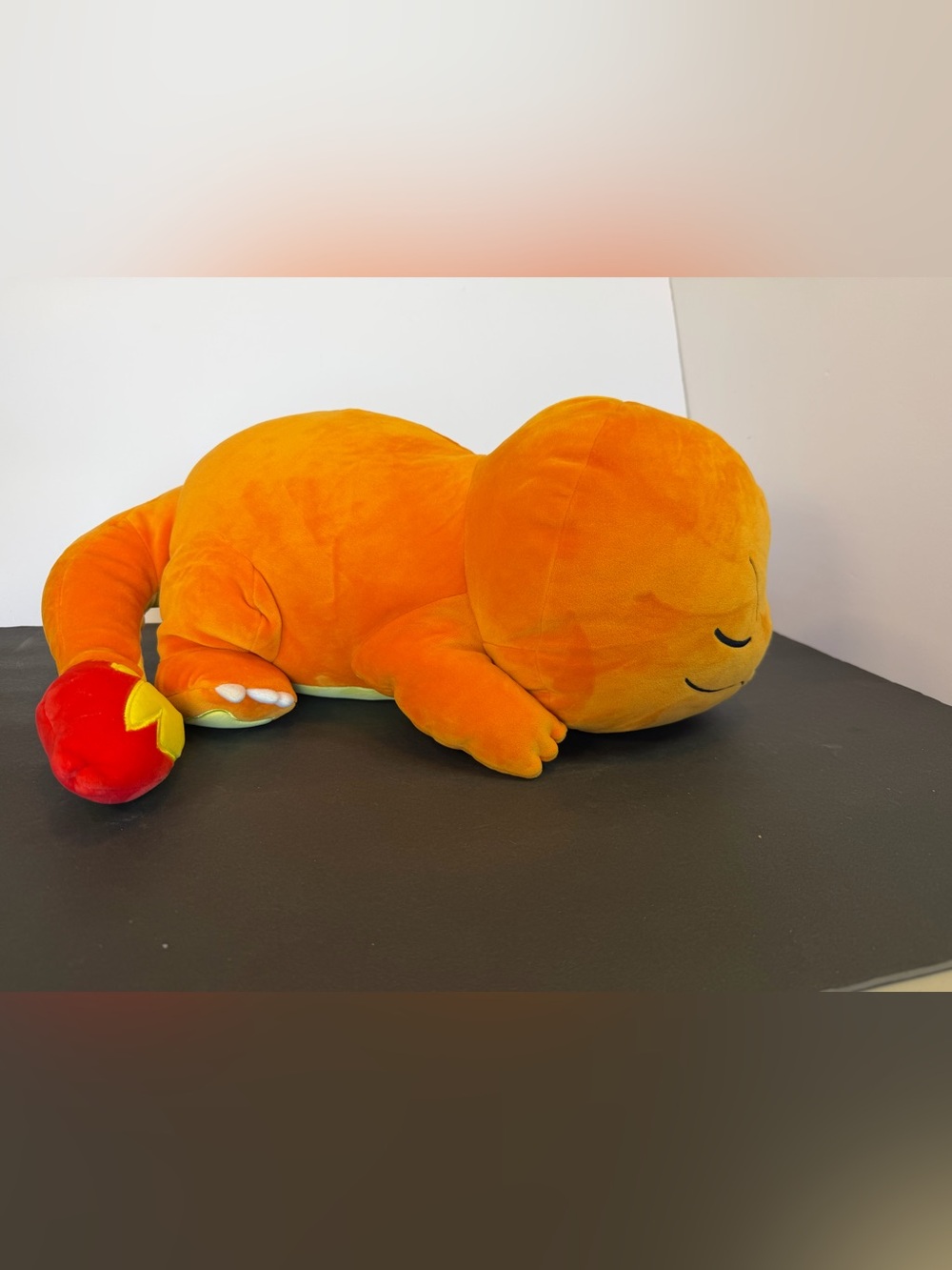 Pokemon Charmander Sleeping Plush 18 Inch Orange Jazwares Stuffed Animal 2024